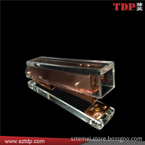 Wholesale Office Metal Clear Plastic Acrylic Stapler Manual Plastic Stapler